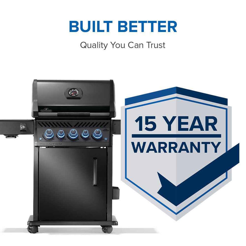 Patio Elegance Phantom Rogue® PRO‑S 425 RSIB Gas Grill with Infrared Side and Rear Burners