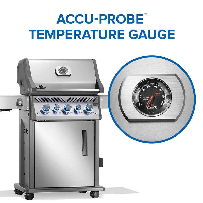 Patio Elegance Rogue® PRO‑S 425 RSIB Gas Grill with Infrared Side and Rear Burners