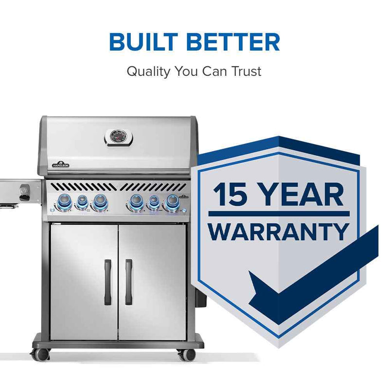 Patio Elegance Rogue® PRO‑S 525 RSIB Gas Grill with Infrared Side and Rear Burners