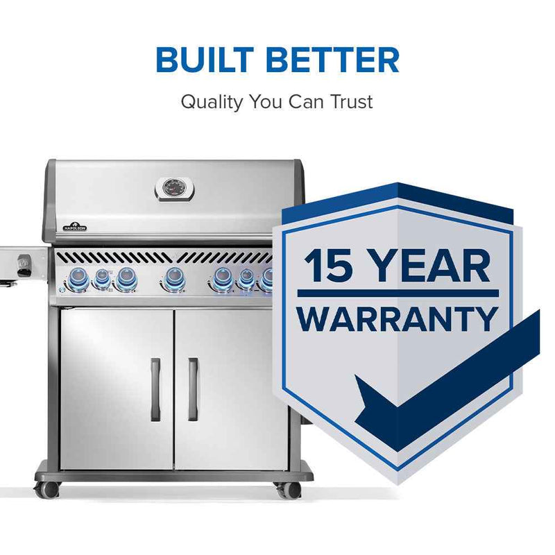 Patio Elegance Rogue® PRO‑S 625 RSIB Gas Grill with Infrared Side and Rear Burners