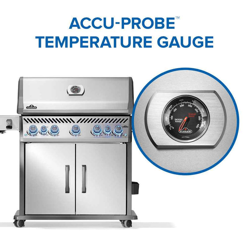 Patio Elegance Rogue® PRO‑S 625 RSIB Gas Grill with Infrared Side and Rear Burners