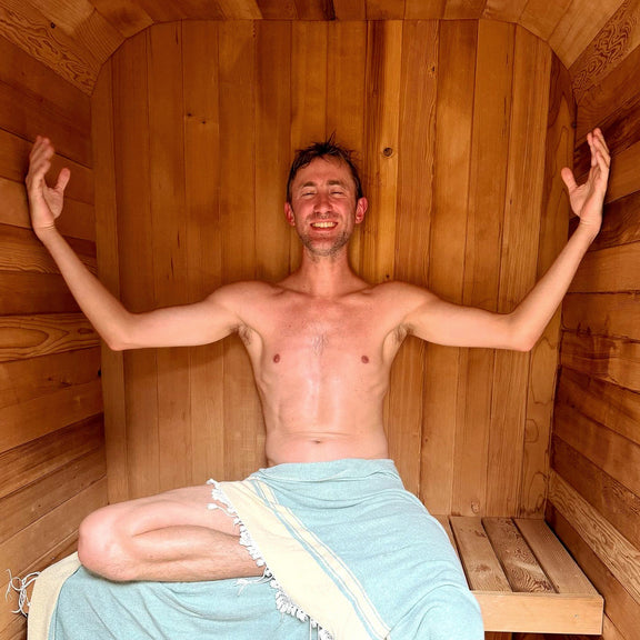  wooden sauna 