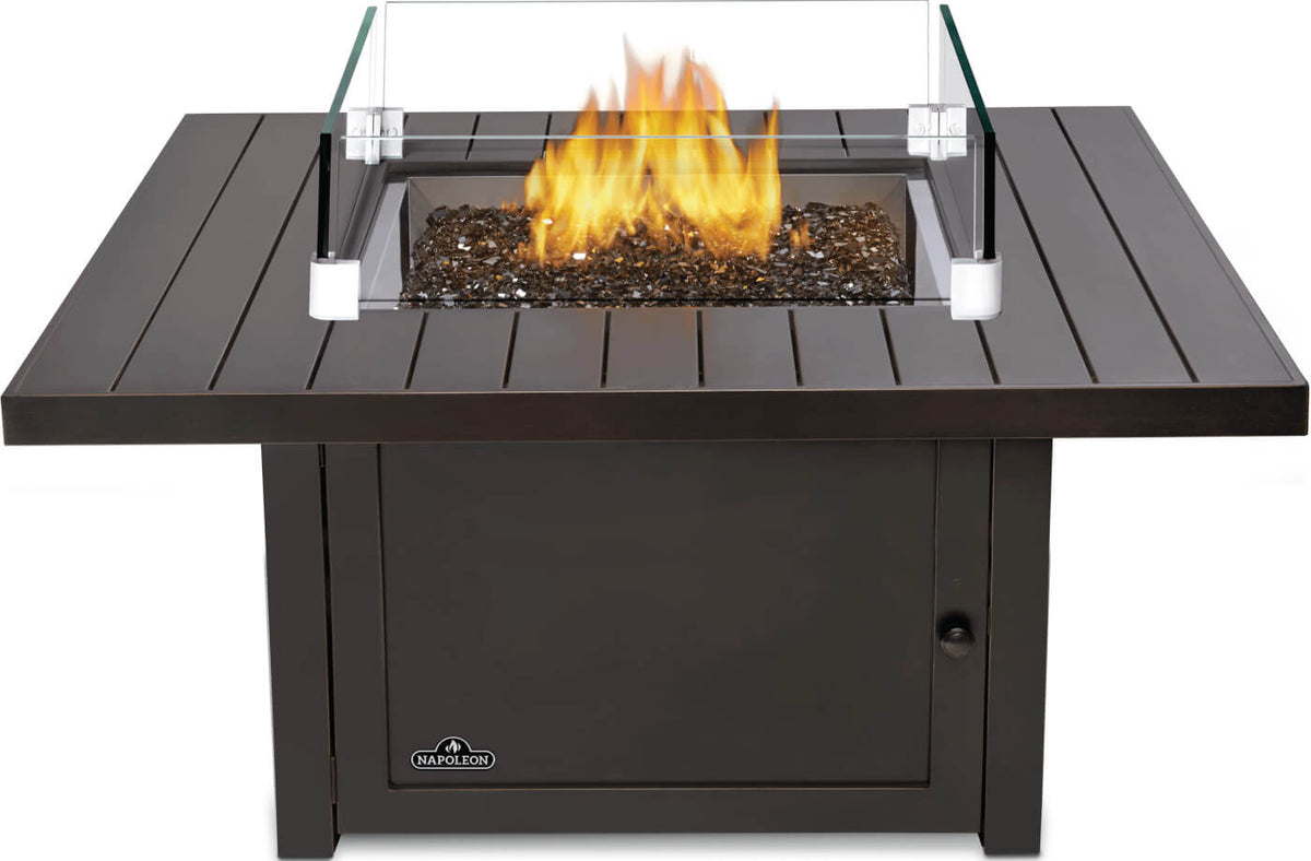 Patio Elegance St. Tropez Square Patioflame® Table – Fire Table