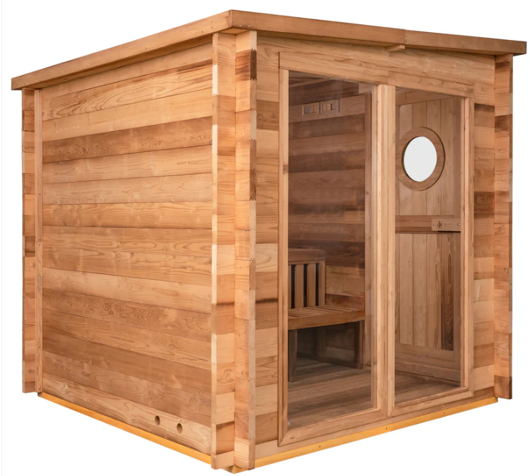 Garden Outdoor Sauna - 8 Person