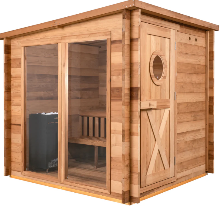 Garden Outdoor Sauna x Denali Cold Plunge