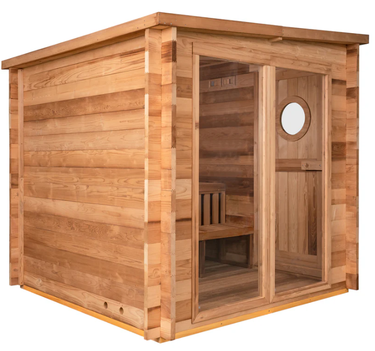 Garden Outdoor Sauna x Denali Cold Plunge