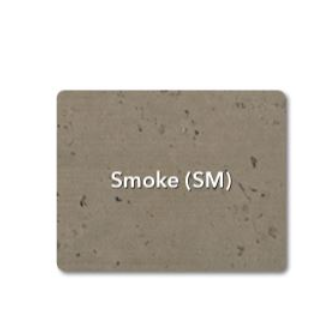Rectangular sample of 'Smoke (SM)' color swatch 