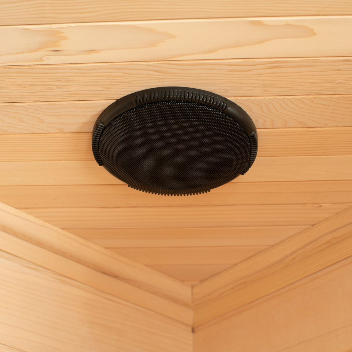 Blisspod | Vienna | Corner Spacious Far Infrared Sauna | Canadian Hemlock Wood | Ultra Low EMF | 12 Heaters | 4-5 Persons