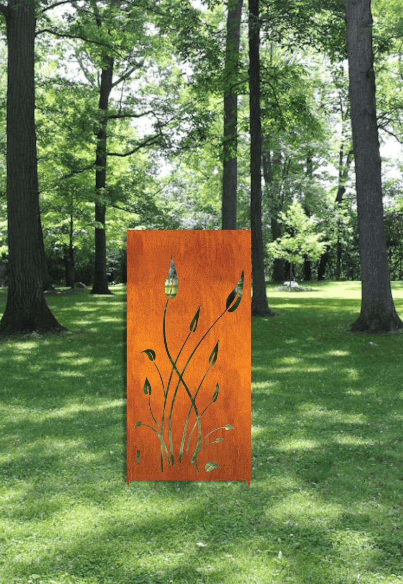 Outdoor Metal Privacy Screen Panels 24" x 60" & 24" x 72" – Heavy-Duty Steel for Patio & Fence