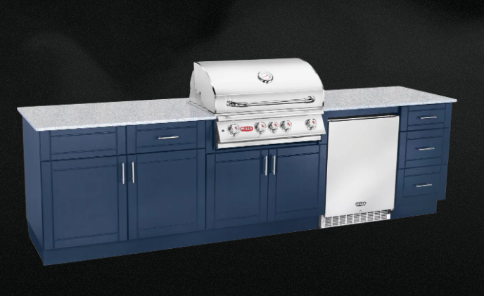 Bull Charleston DuraBull 10ft Kitchen with Dune Base in Coffee Brown Granite - NG - DROP SHIP ONLY