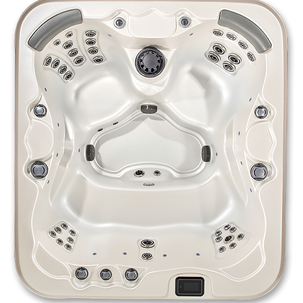 Pioneer 5-Person Hot Tub – Compact Luxury with Dual Captain’s Chairs