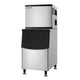 EQCHEN 500 lbs Commercial Ice Maker Machine with 375 lbs Storage Capacity