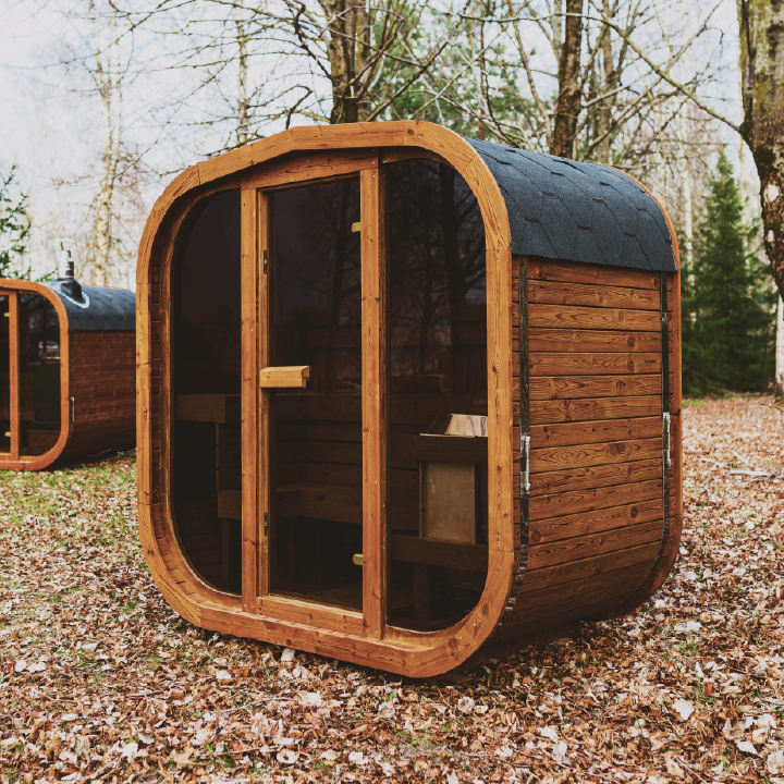 Patio Elegance MW12 – ThermoWood® Outdoor Sauna