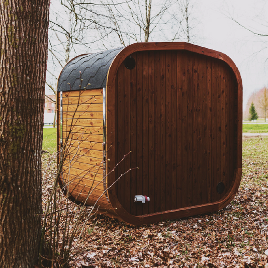 Patio Elegance MW12 – ThermoWood® Outdoor Sauna