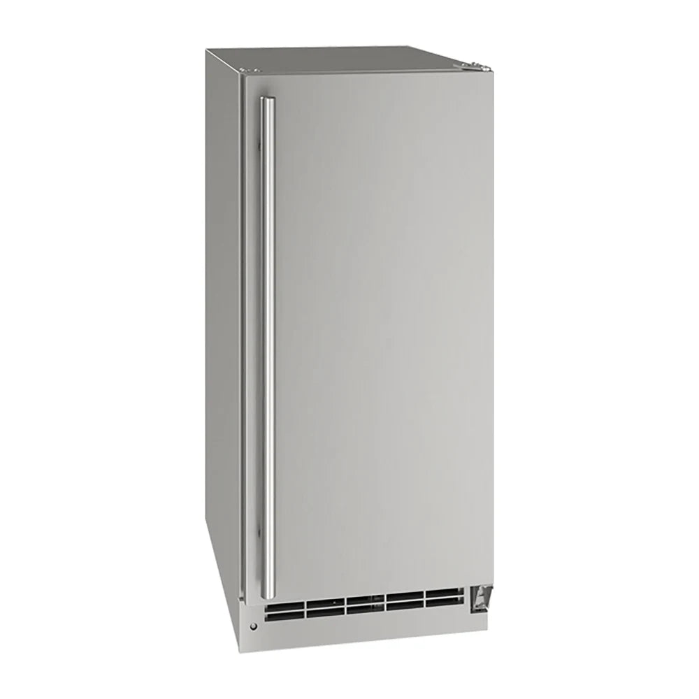 U-Line 15"W Crescent Cube Undercounter Ice Machine - 25 lbs/day, Air Cooled