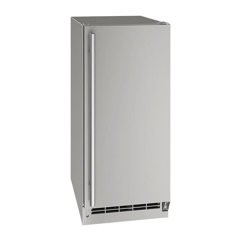 U-Line 15"W Crescent Cube Undercounter Ice Machine - 25 lbs/day, Air Cooled